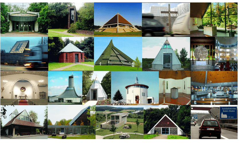 Estradas têm mais de 40 igrejas rodoviárias. (Foto: Schneider+Schumacher)