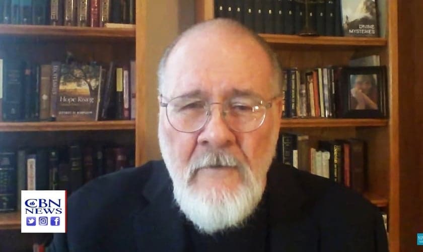 Dr. Jeffrey Johnson, fundador do Israel Today Ministries. (Foto: Captura de tela/YouTube CBN News)