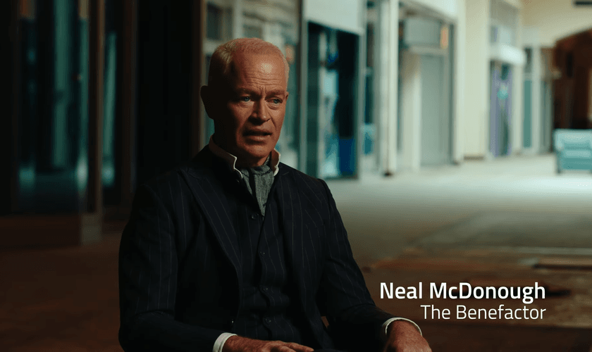 Neal McDonough interpreta o diabo no filme The Shift. (Captura de tela/YouTube/Angel Studios)
