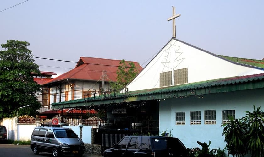 Igreja no Laos. (Foto: Reprodução/MNN)