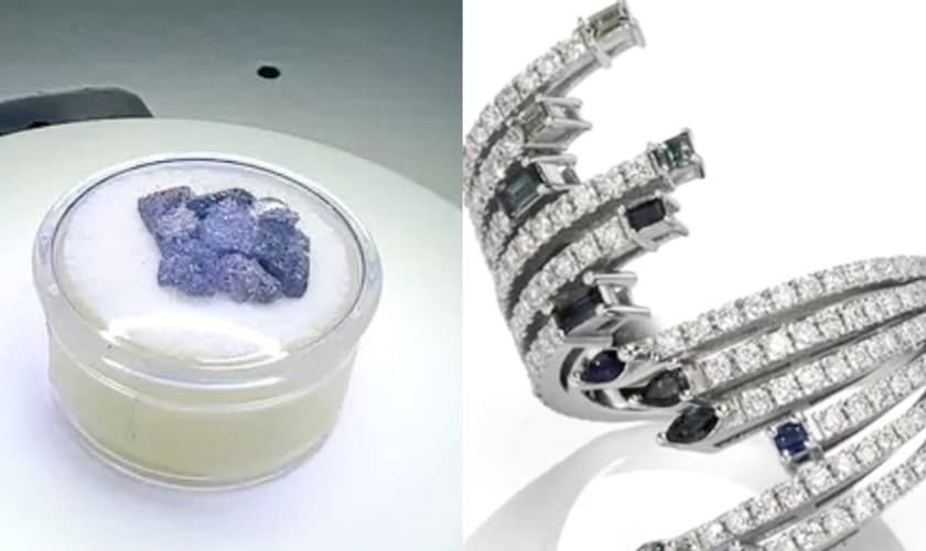 Uma empresa familiar judaica encontrou pedras preciosas em Haifa. (Foto: Reprodução/Fox News/Cortesia da Holy Gems).