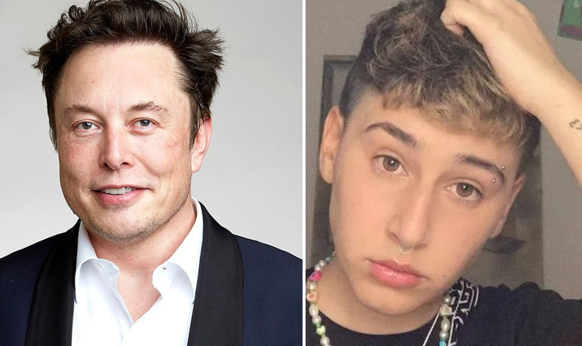 Elon Musk e filho Xavier Alexander Musk (hoje se chama Vivian Jenna Wilson). (Foto: Creative Commons/Metro)
