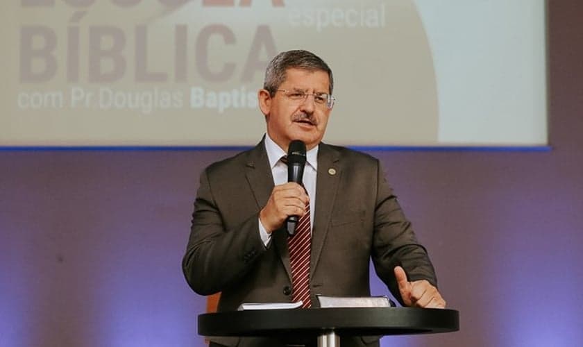 Douglas Baptista disse que as pessoas são amadas por Deus desde a concepção. (Foto: CIADESCP).