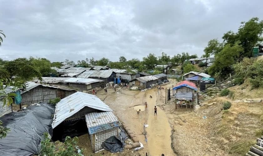 Campo de refugiados em Bangladesh. (Foto: Imagem ilustrativa/ACNUR/Amos Halder).