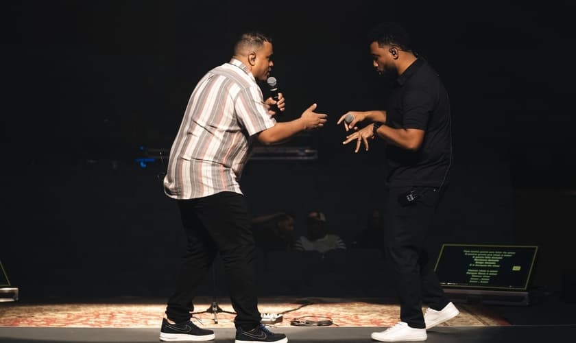 Eli Soares e Felipe Vilela. (Foto: Divulgação/UMCG).