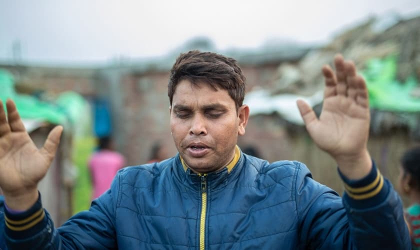 Cristão na Índia. (Foto: Ilustrativa/Facebook/Mission India)