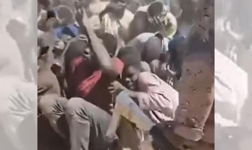 Militantes querem fazer limpeza étnica e religiosa no Sudão. (Captura de tela: Vídeo X/Sudan News)