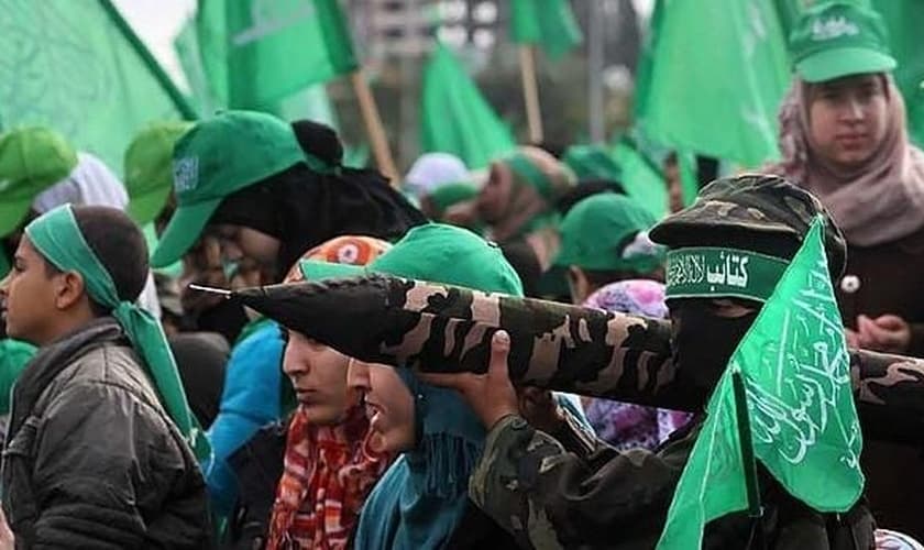 Hamas em Gaza. (Foto: Wikimedia Commons/Hadi Mohammad)