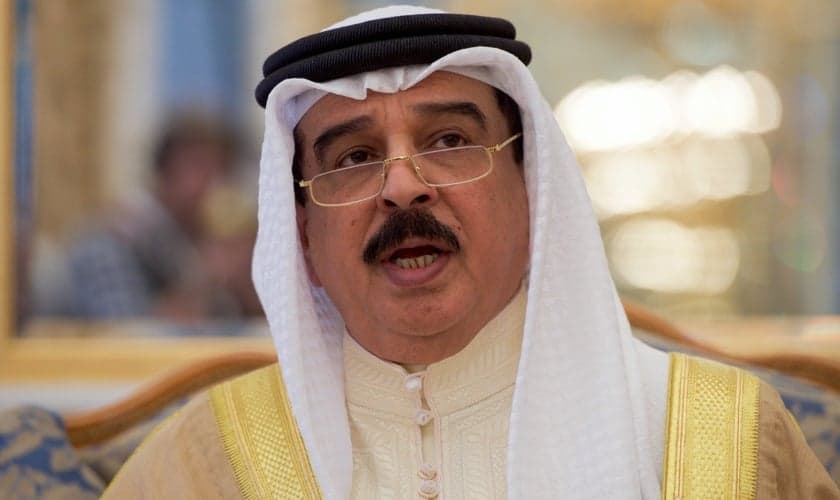 Príncipe-herdeiro do Bahrein, Hamad bin Isa al-Khalifa. (Foto: Flickr/U.S. Department of State)