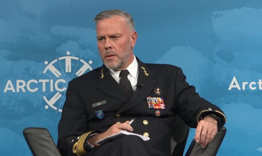 Rob Bauer. (Captura de tela: YouTube Arctic Circle)