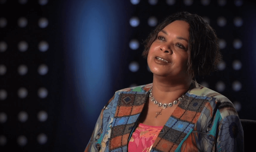 Edna Gooch foi restaurada por Deus. (Foto: Reprodução/CBN News).