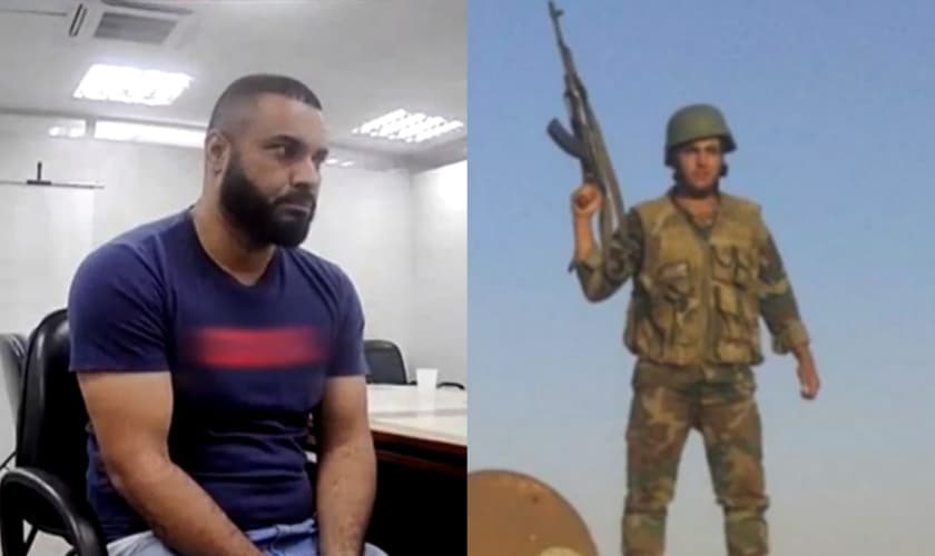 Brasileiros foram recrutados pelo Hezbollah. (Foto: Reprodução/Fantástico).