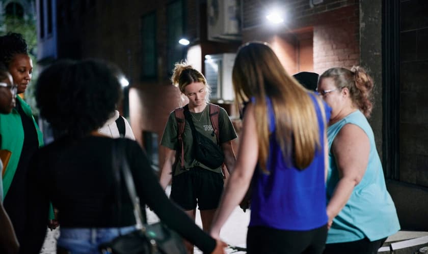 Faith Garland está pregando a mulheres vulneráveis ao tráfico sexual. (Foto: North American Mission Board).