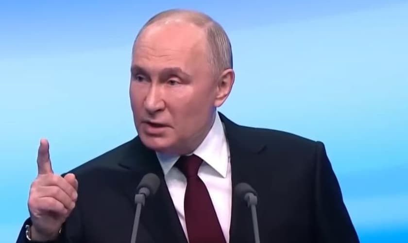 Vladimir Putin. (Captura de tela: YouTube/CNN Brasil)