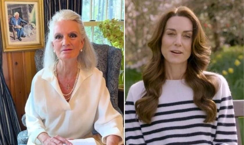 Anne Graham Lotz e princesa Kate Middleton. (Foto: Captura de tela/Instagram)