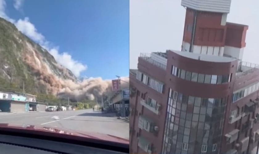 O terremoto matou 12 pessoas. (Foto: Reprodução/YouTube/FOX 13 Seattle).