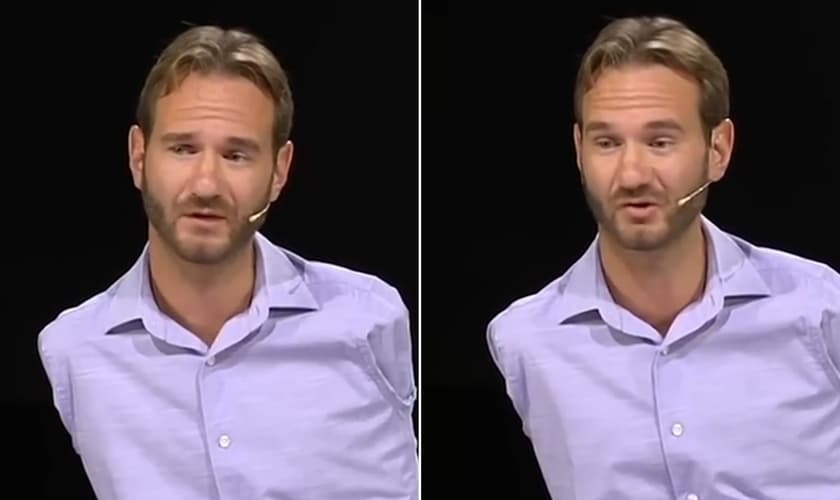 Nick Vujicic. (Foto: Reprodução/YouTube/NickV Ministries)