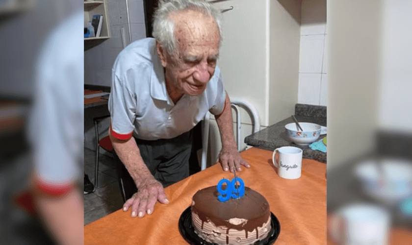 Janguito completou 99 anos em 14 de fevereiro de 2024. (Foto: Arquivo pessoal)