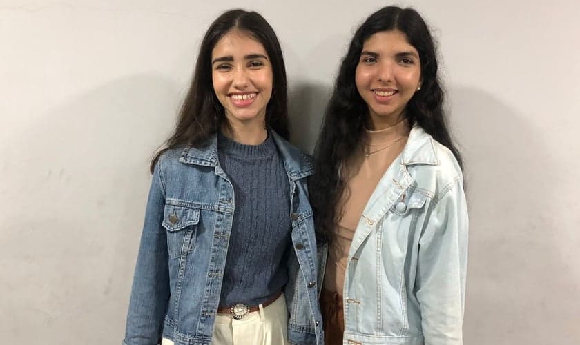 Ana Clara e Rafaela. (Foto: Arquivo Pessoal concedido ao Guiame)