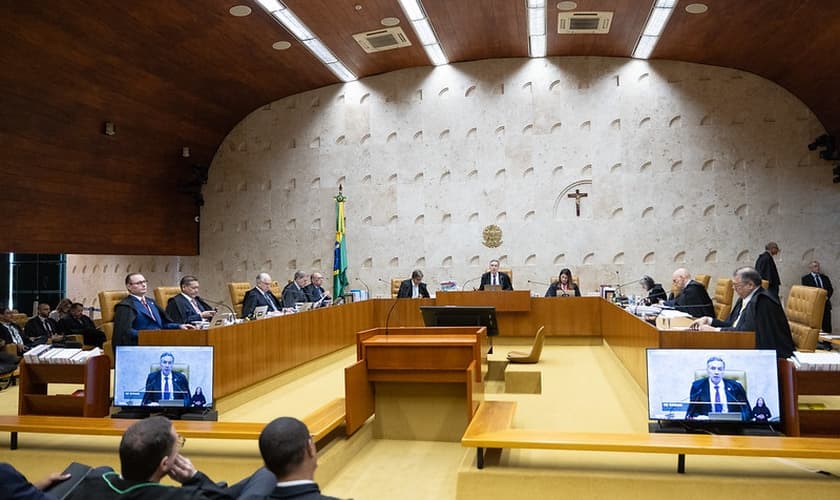 Ministro Luís Roberto Barroso preside Sessão Plenária realizada em 20 de junho de 2024. (Foto: Andressa Anholete/STF)