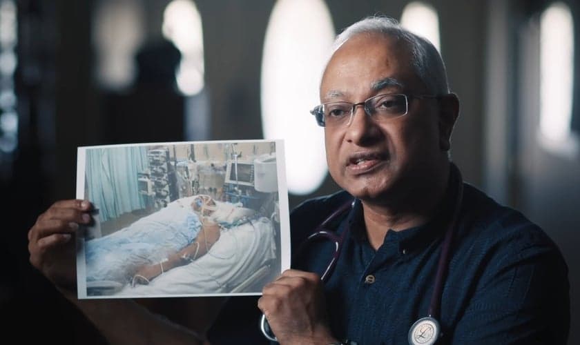 Sean George sofreu um ataque cardíaco. (Foto: Reprodução/YouTube/The Normal Christian Life).