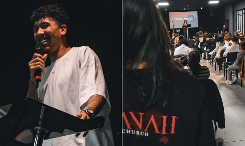 Roberto Firmino oficializou a abertura de uma congregação da Manah Church no país europeu. (Foto: Instagram/Manah Church Global).