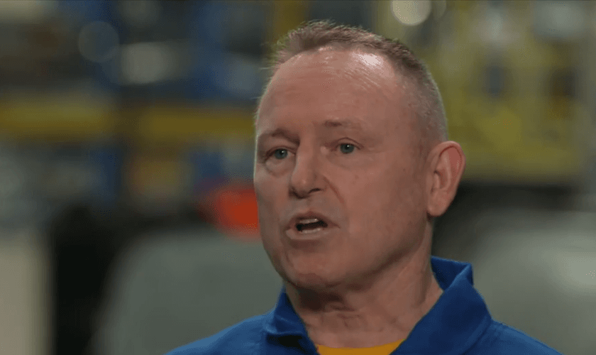 Astronauta da NASA Butch Wilmore durante entrevista concedida à Fox News. (Captura de tela/Fox News)