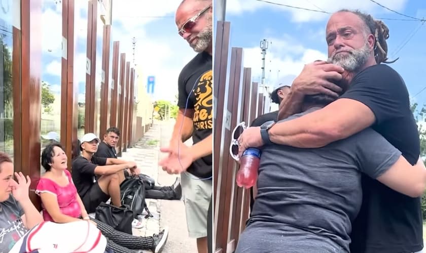 Todd White no evangelismo. (Foto: Reprodução/Instagram/Todd White)