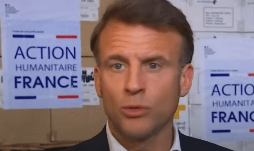 O presidente da França, Emmanuel Macron. (Captura de tela/X/EmmanuelMacron)