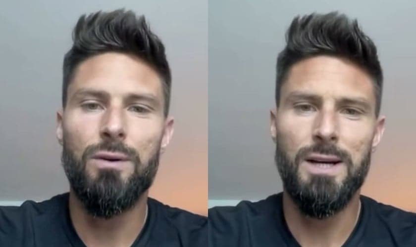 Olivier Giroud. (Foto: Reprodução/Instagram/Olivier Giroud)