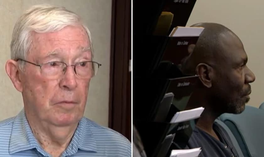 Pastor Curl e Davis. (Foto: Reprodução/WESH 2)