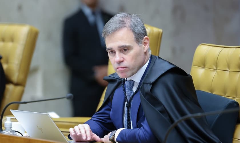 Ministro André Mendonça, em sessão plenária do STF. (Foto: Antonio Augusto/STF)