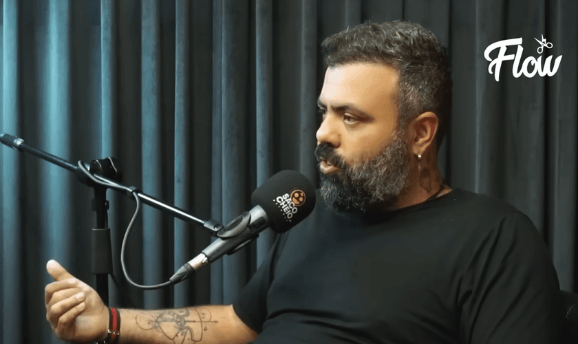 Igor Coelho. (Foto: Reprodução/YouTube/Cortes do Flow OFICIAL)