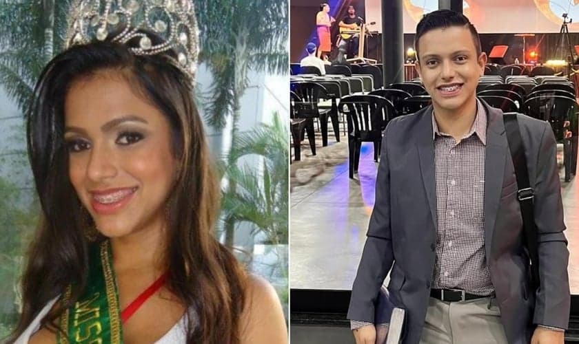 Rafael teve sua identidade restaurada em Deus. (Foto: Facebook/Miss T Brasil/Instagram/Rafael Panarello).