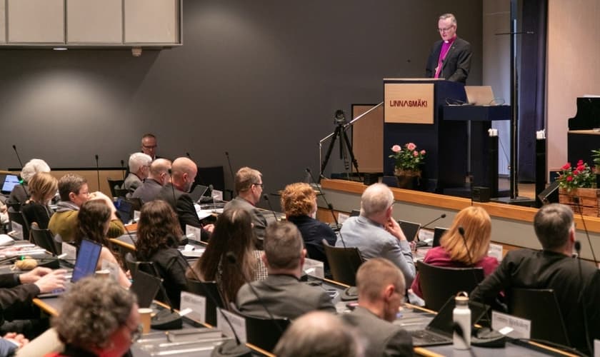 Reunião de bispos da Igreja Evangélica Luterana da Finlândia. (Foto: Aarne Ormio/Evangelical Lutheran Church of Finland).