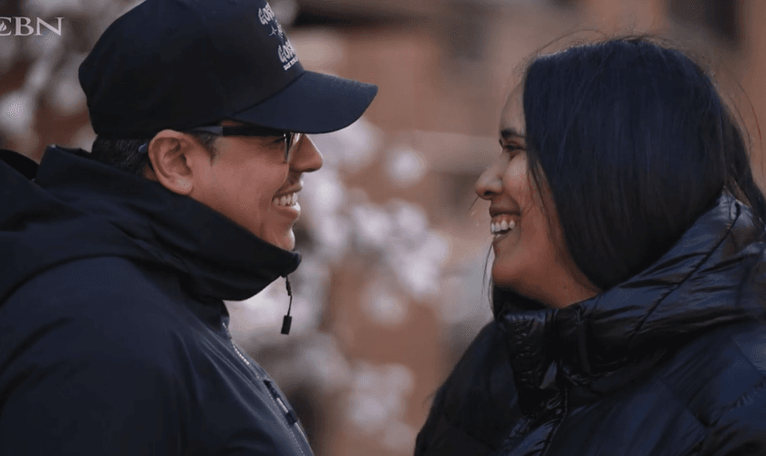 Noel e Shelly Recio. (Foto: Reprodução/CBN News)