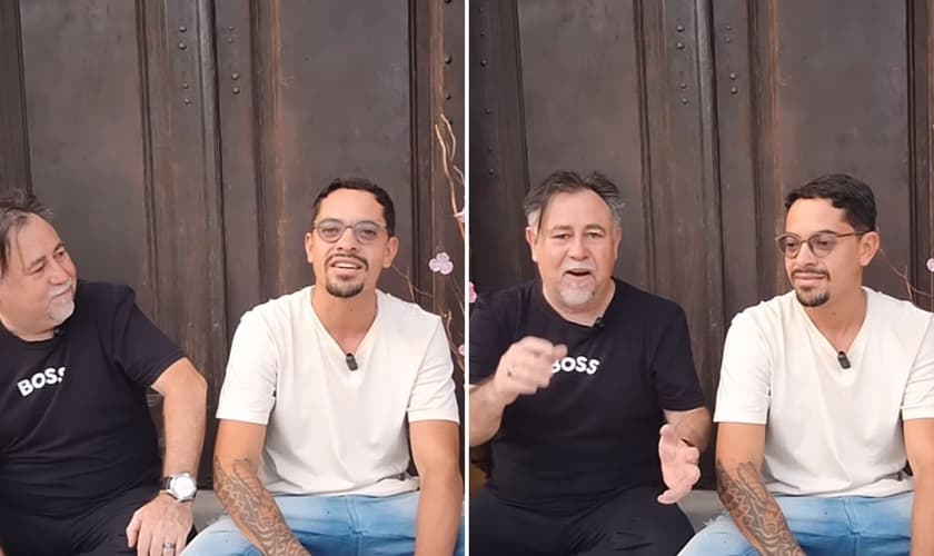 Mauro e Thiago. (Foto: Reprodução/Instagram/Mauro Bueno)