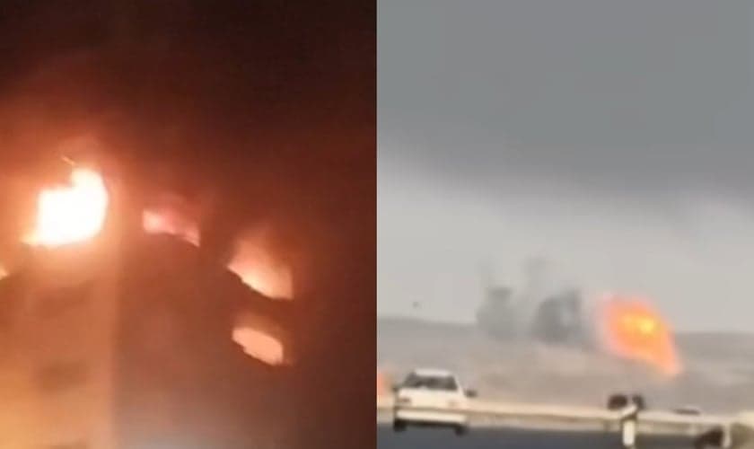 Israel atacou instalações nucleares no Irã. (Foto: Reprodução/BBC).