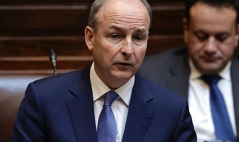 O primeiro-ministro irlandês Micheál Martin. (Foto: Wikipedia)