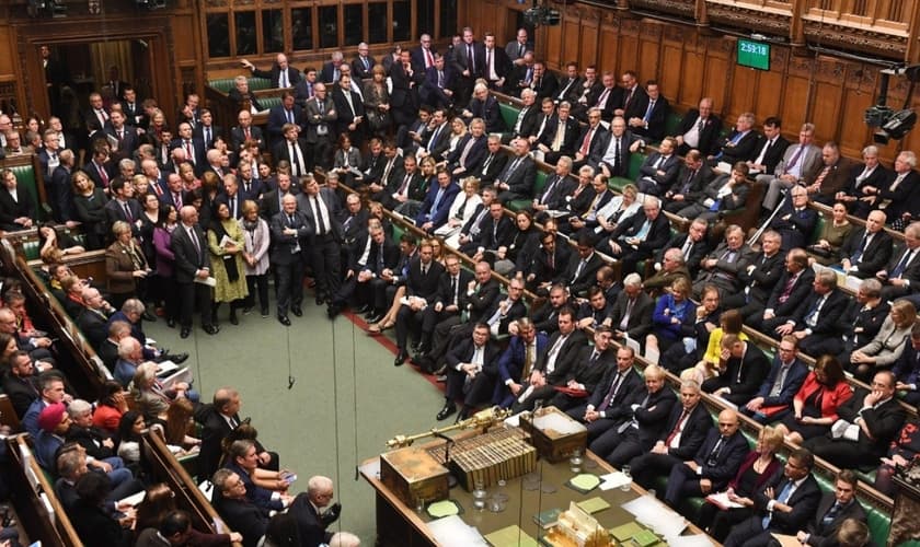 Câmara dos Comuns. (Foto: Imagem ilustrativa/Wikimedia Commons/Parlamento do Reino Unido/Jessica Taylor/Stephen Pike).