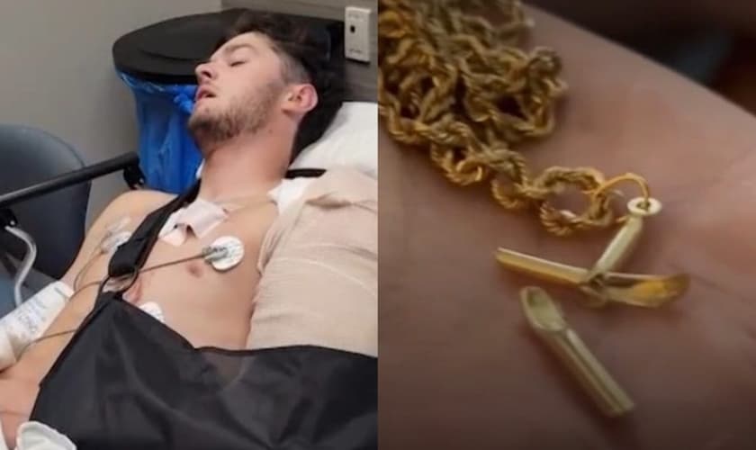 Aiden Perry recebeu um livramento de Deus. (Foto: Reprodução/Fox 35).