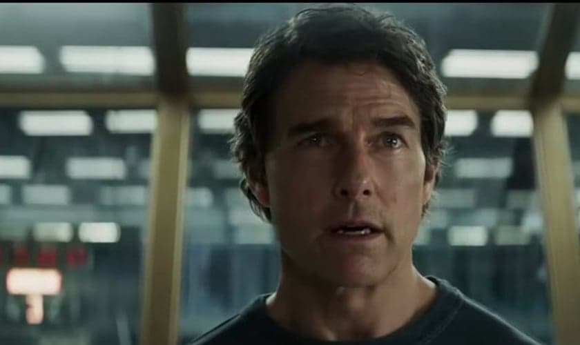 Tom Cruise em cena do trailer oficial de “Missão: Impossível – Acerto Final”. (Captura de tela/YouTube/Paramount Pictures)