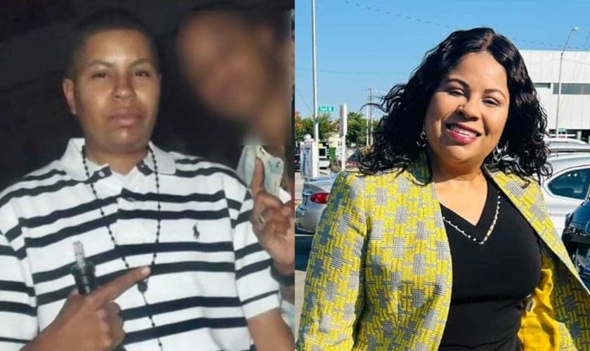 Nichol Collins foi restaurada por Deus em sua identidade. (Foto: Reprodução/CBN News/Facebook/Overcoming Homosexuality).