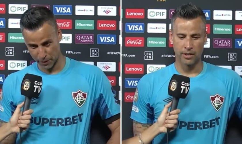 Fábio Goleiro. (Foto: Reprodução/YouTube/CazéTV)
