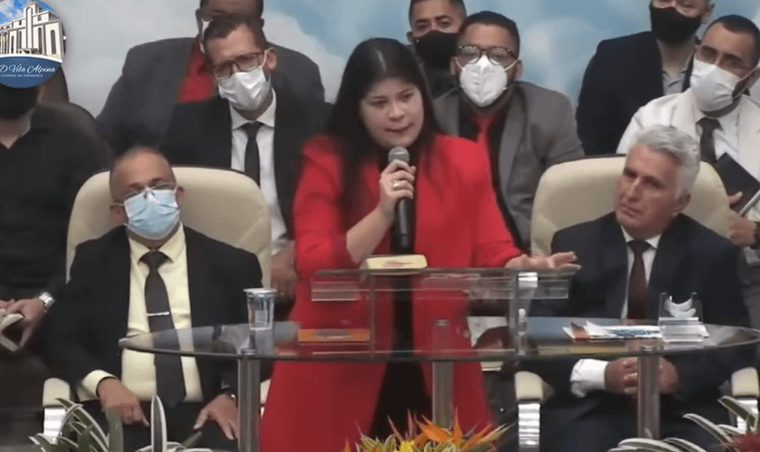 Ana Flávia Lima. (Foto ReproduçãoYouTubeAD Vila Alpina)