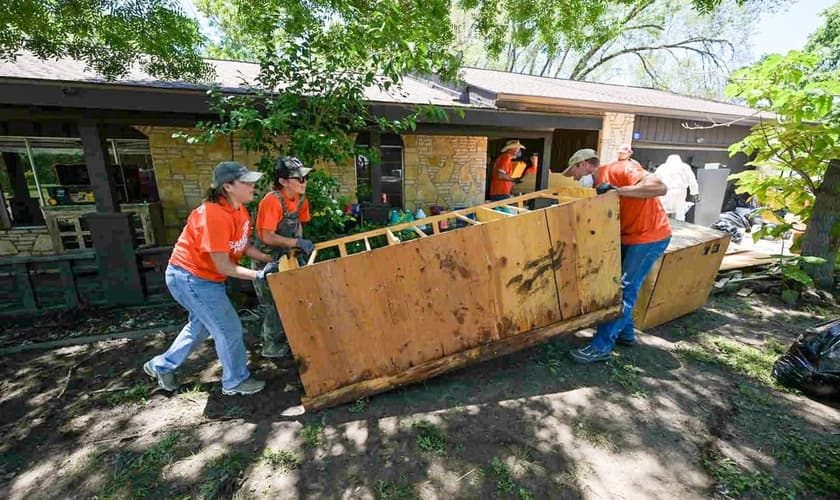 Equipes da Samaritan’s Purse e da Associação Evangelística Billy Graham foram mobilizadas. (Foto: Samaritan’s Purse).