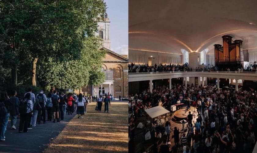 O evento de oração “Joint Prayer Gathering” continua atraindo jovens. (Foto: Instagram/Joint Prayer Gathering).