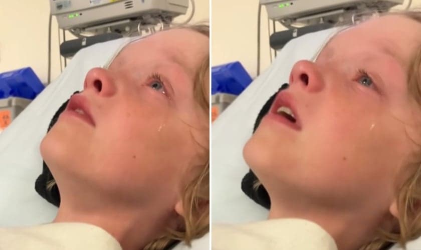 Cason no hospital. (Foto: Reprodução/Instagram/Inside History)