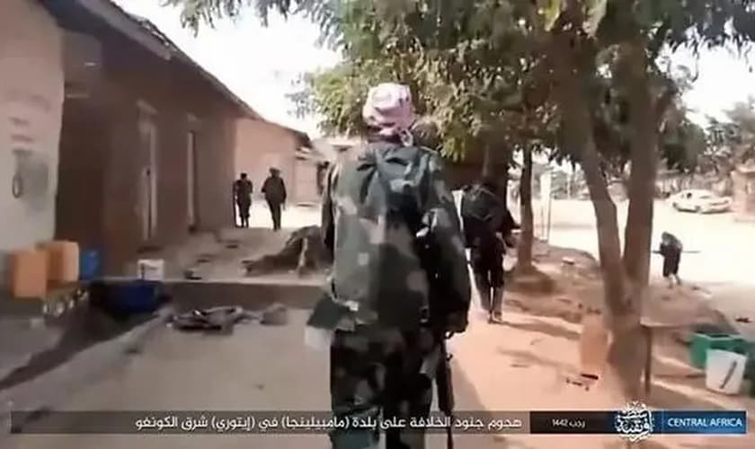 Ataque anterior da ADF no Congo. (Foto: Reprodução/Islamic State Central African Province).