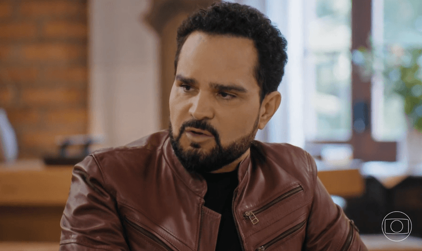 Luciano Camargo no Viver Sertanejo. (Foto: Reprodução/TV Globo)